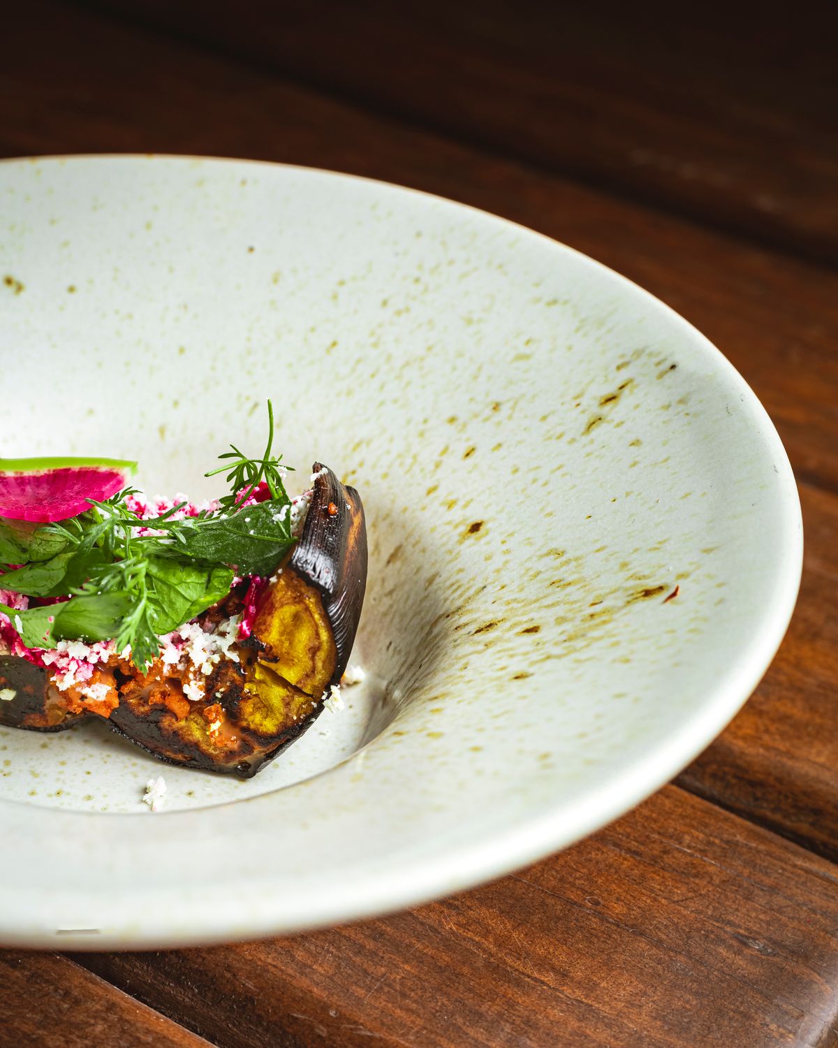Ember-roasted vegetables with herbs